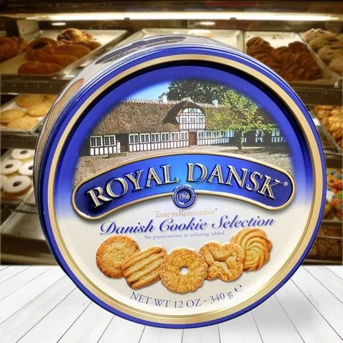  Royal Dansk Danish Cookie Selection, No Preservatives