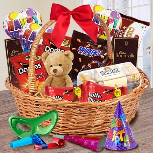 Special Gift Basket of chocolates and Wafers – Chocolate Delivery Online