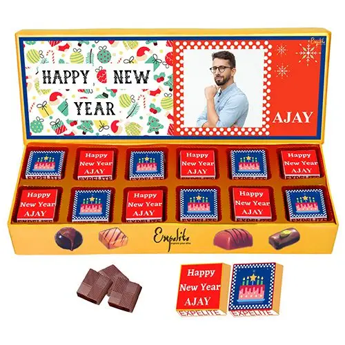 Happy Birthday Personalised Chocolate Box 30 Pcs brazil | Gift Happy  Birthday Personalised Chocolate Box 30 Pcs- FNP