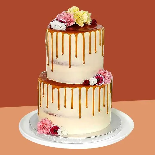2 Layer Wedding Cake – Murliwala Bakers