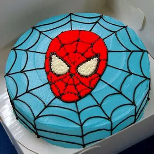 Spiderman Theme Cake 1 Kg