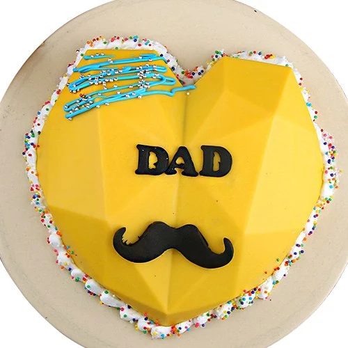 Mustache Little Man Birthday Cake - Dough and Cream