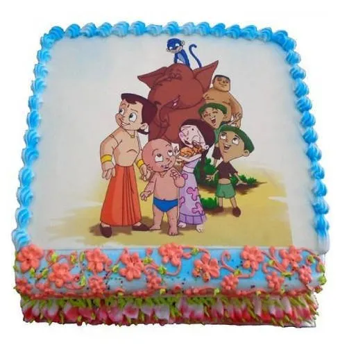 Order Chota Bheem Amusement Cake Online, Price Rs.895 | FlowerAura