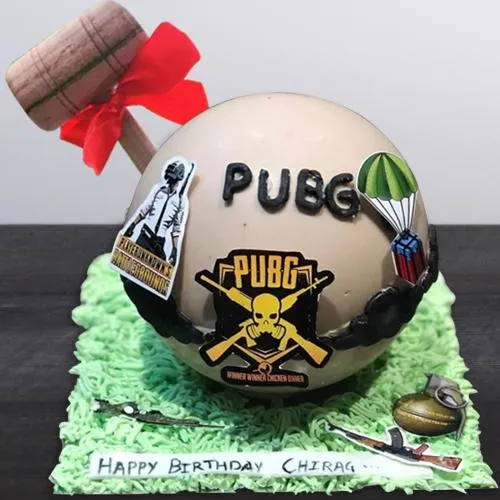 Send Fondant Pubg Cake Online - GAL20-94617 | Giftalove