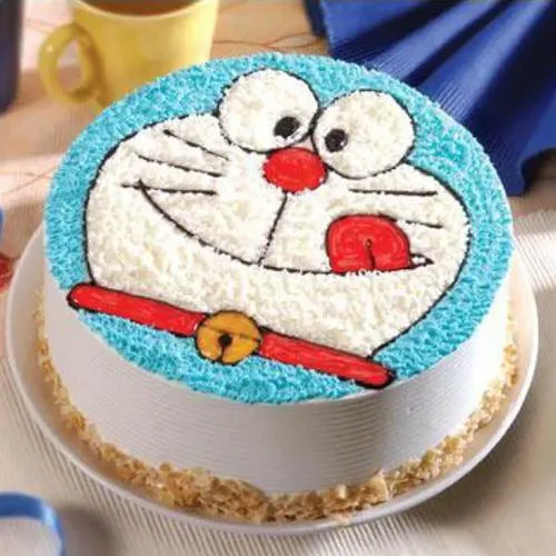 Doraemon cake | Doraemon cake, Cake decorating for kids, Cartoon birthday  cake