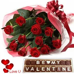 Valentine's Day Single Red Rose – Valentine's Day Gifts – New