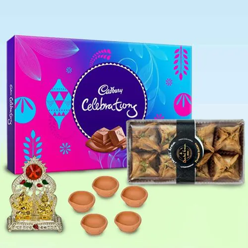 Send Assorted Cadbury Chocolate Pack with a Cadbury Celebration Gift Pack  to Kerala, India - Page Details : keralaflowersgifts.com