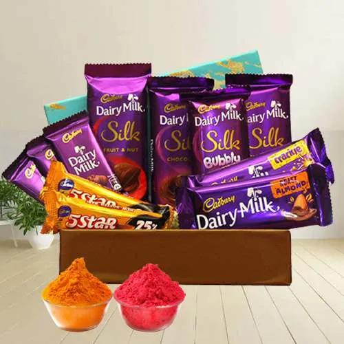 Order Assorted Cadburys Chocolate Gift Tray To India