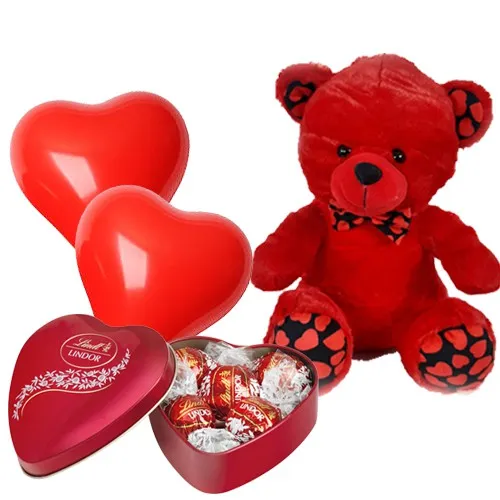 Eva's Gift Universe Valentines Day Heart Shaped Basket Gift with Teddy  India | Ubuy
