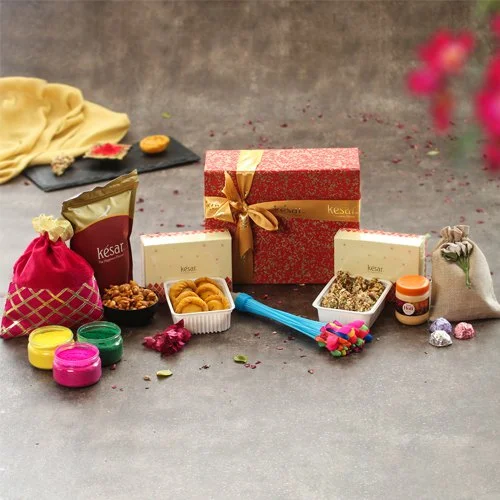 Mdf Base New Design Holi Gift Packing, For Gifting at Rs 198/set in Jaipur
