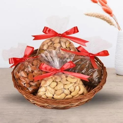 Ambrosia Premium Dry Fruits Gift Box with Rakhi Tikka & Greeting Card –  Ambrosia Nuts
