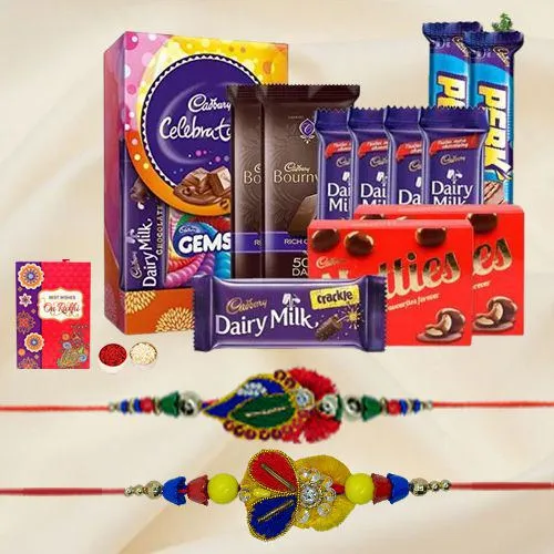 Buy Rakhi for Brother And Bhabhi With Cadbury Celebration Gift |Upto 50% Off