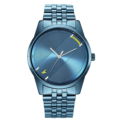 Special Gift in Pune Fancy Fastrack Stunners 3.0 Analog Blue Dial Mens Watch