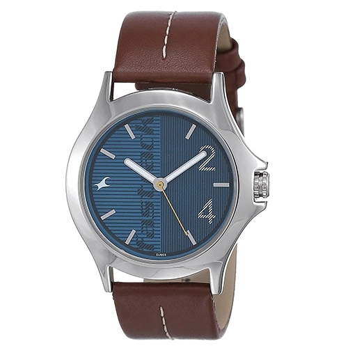 Special Gift in Pune Attractive Fastrack Straight Lines Waterproof Mens Analog Watch