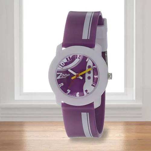 Zoop By Titan Digital Dial Nylon Strap Watch for Kids NRC3002PV03 – Krishna  Watch