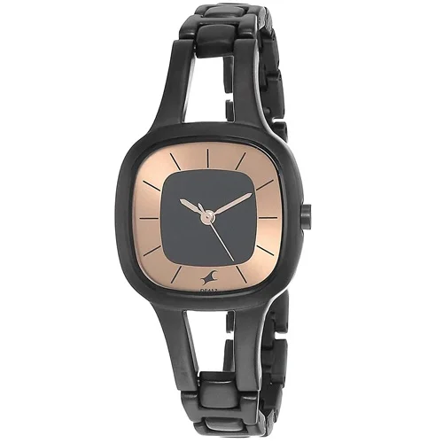 Buy fabulous fastrack square rose gold dial analog ladies watch in Pune Free Shipping PuneOnlineFlorists